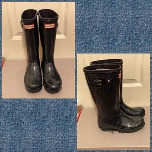 Hunter Original kids glitter finish